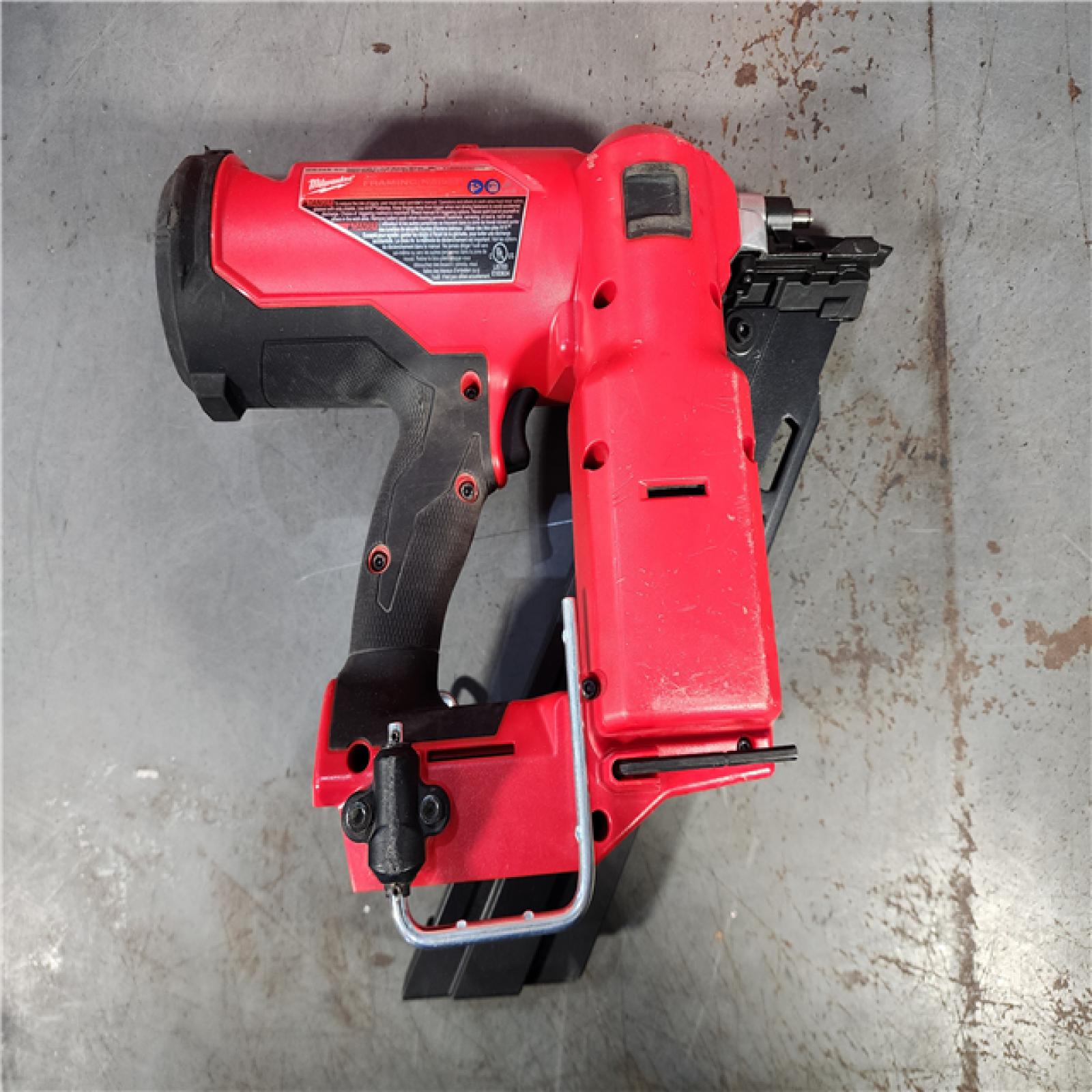 HOUSTON LOCATION - AS-IS M18 FUEL 3-1/2 in. 18-Volt 30-Degree Lithium-Ion Brushless Cordless Framing Nailer (Tool-Only)