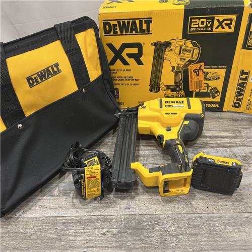 AS-IS DEWALT 20V MAX XR 18 Gauge Brad Nailer Kit