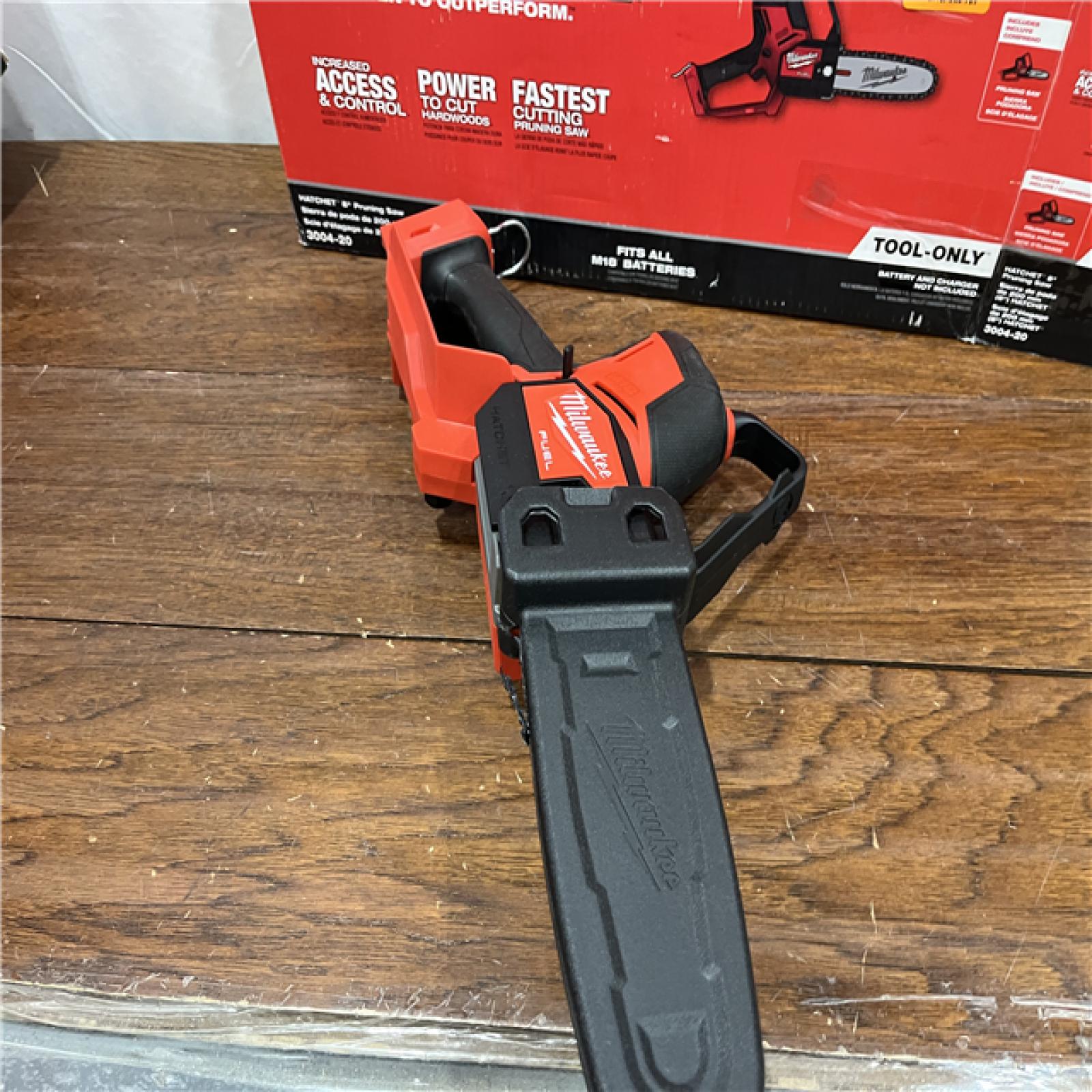 AS-IS Milwaukee M18 Fuel Hatchet 8  Pruning Saw Bare Tool