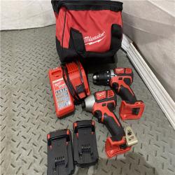 Houston location AS-IS Milwaukee Electric Tools 2691-22 MILWAUKEE M18 COMBO KITS