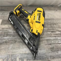 AS-IS DEWALT 20V MAX XR 15 Ga. Cordless 34 Deg Nailer 20 V