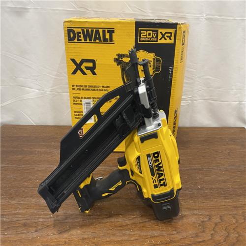 AS-IS DEWALT 20-Volt 21Â° Cordless Framing Nailer (Tool-Only)