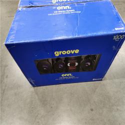 New Onn. 500W CD Stereo System with Bluetooth Wireless Technology