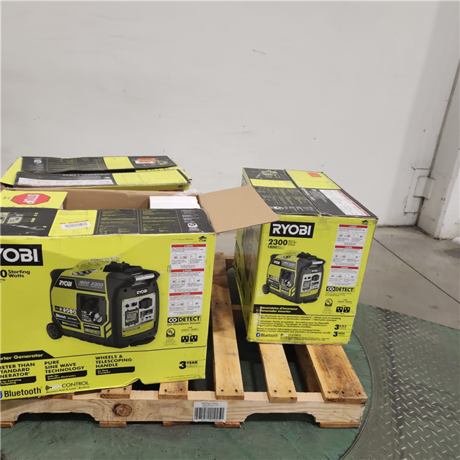 Dallas Location - As-Is RYOBI 2300 WATT GENERATOR (Lot Of 3)