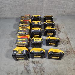 HOUSTON LOCATION - AS-IS DEWALT BATTERY PACK QTY - 15