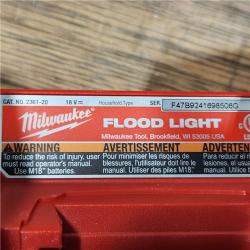 AS-IS Milwaukee Cordless 1500 Lumens LED Flood Light (Tool-Only)