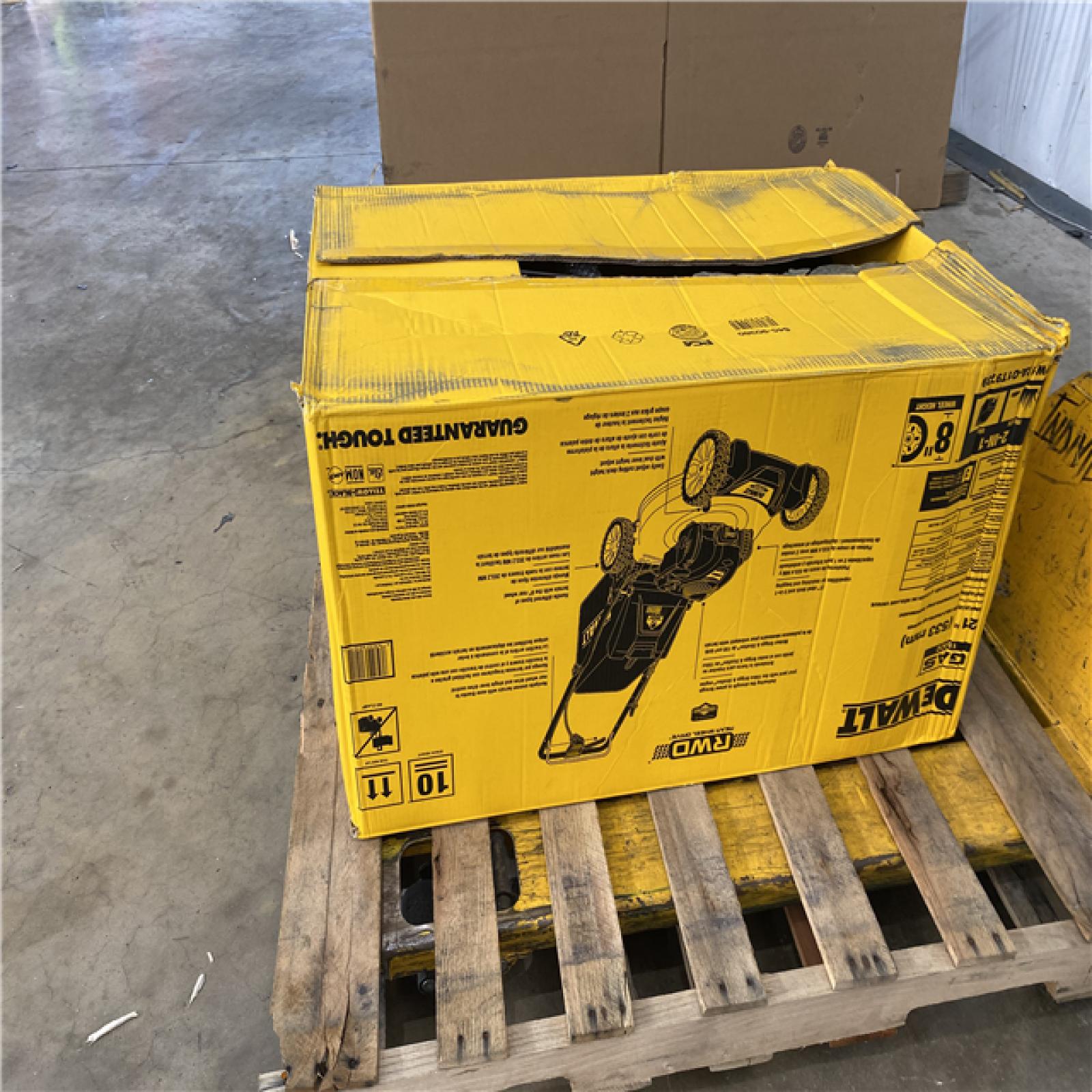 Houston Location AS IS - Dewalt Walk Behind Mower 21in. 533mm