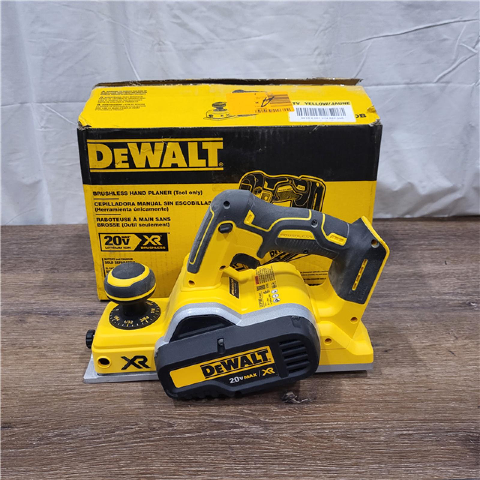 AS-IS DEWALT DCP580B 20V MAX Lithium Ion Brushless Planer