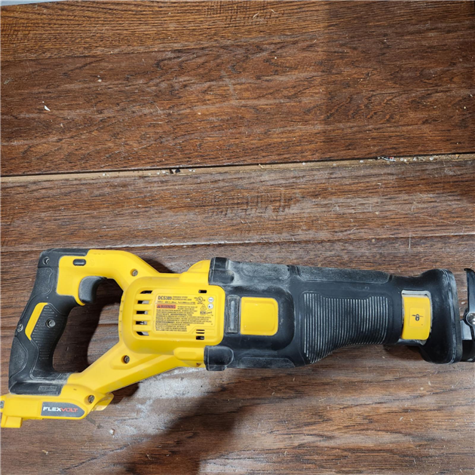 AS-IS DeWalt DCS389B FLEXVOLT 60V MAX Cordless Brushless Reciprocating Saw (Tool-Only)