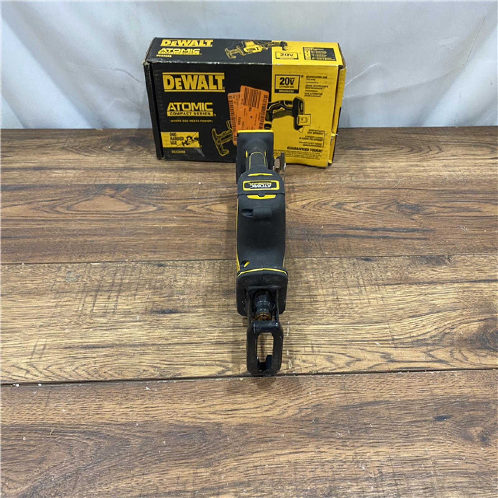 AS IS Dewalt DCS369B ATOMIC 20V MAX Cordless One-Handed Reciprocating Saw (Tool Only)