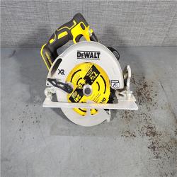 HOUSTON LOCATION - AS-IS DEWALT  20V MAX XR Cordless Brushless Circular Saw (Tool Only)