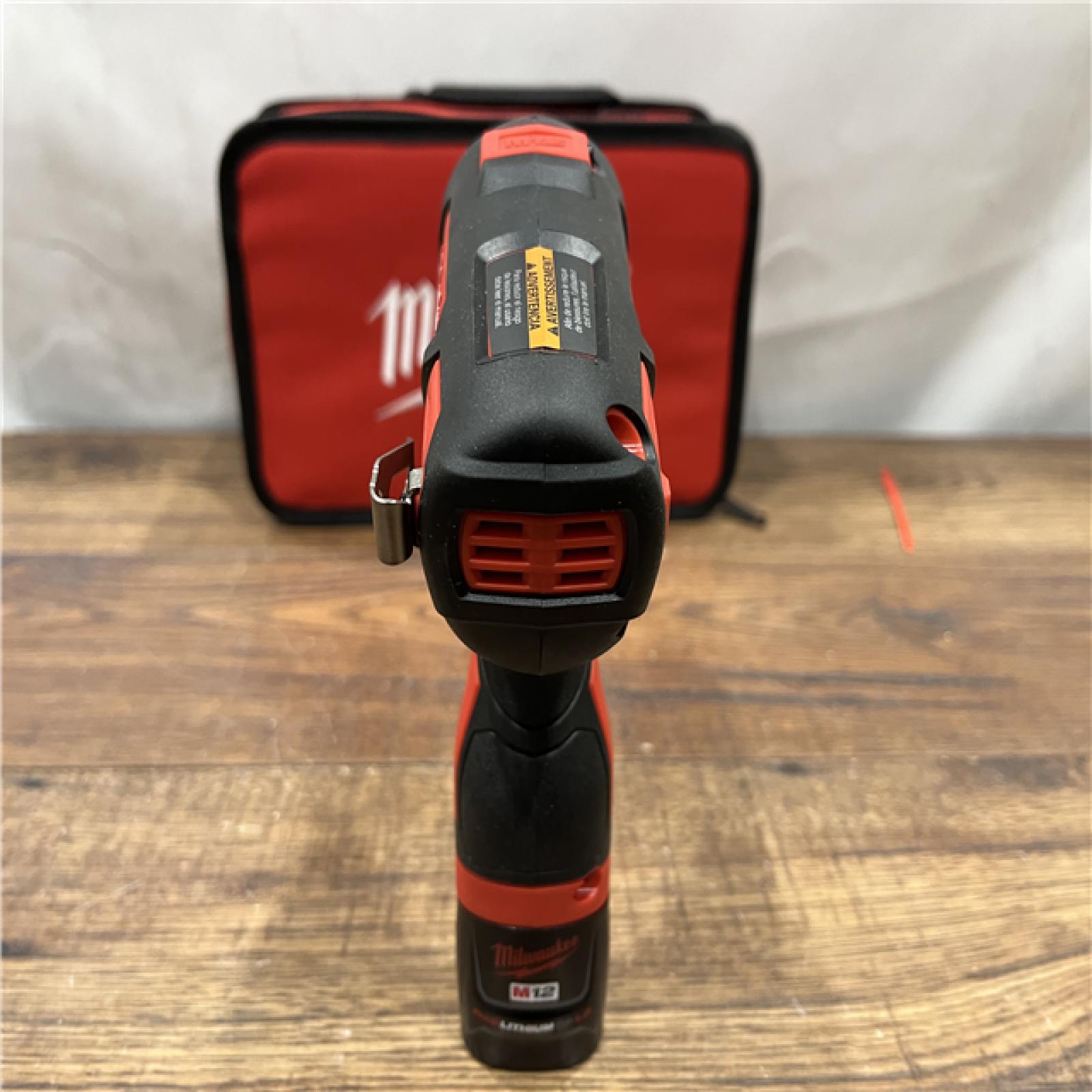 AS IS Milwaukee 2401-22 - M12 12V Cordless Screwdriver Kit