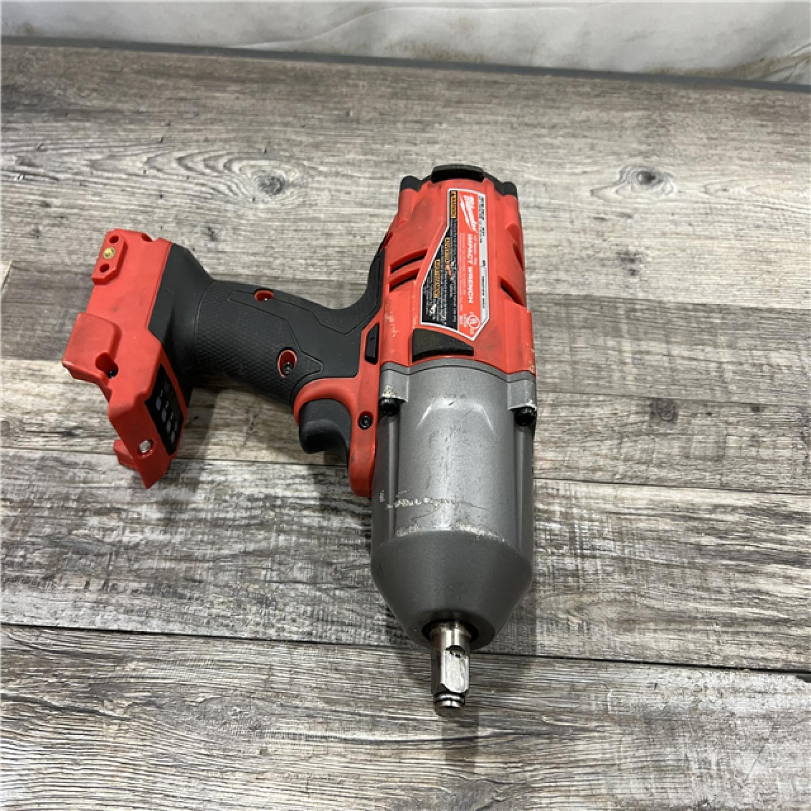 AS-IS Milwaukee M18 FUEL 18-Volt Lithium-Ion Brushless Cordless 1/2 in. Impact Wrench with Friction Ring (Tool-Only)