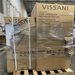 DALLAS LOCATION - VISSANI REFRIGERATOR PALLET - (2 UNITS)