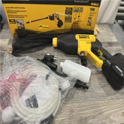 AS-IS Dewalt 20V 550 PSI  1 GPM Cordless Power Cleaner W/ 4 Nozzles Tool-Only DCPW550B