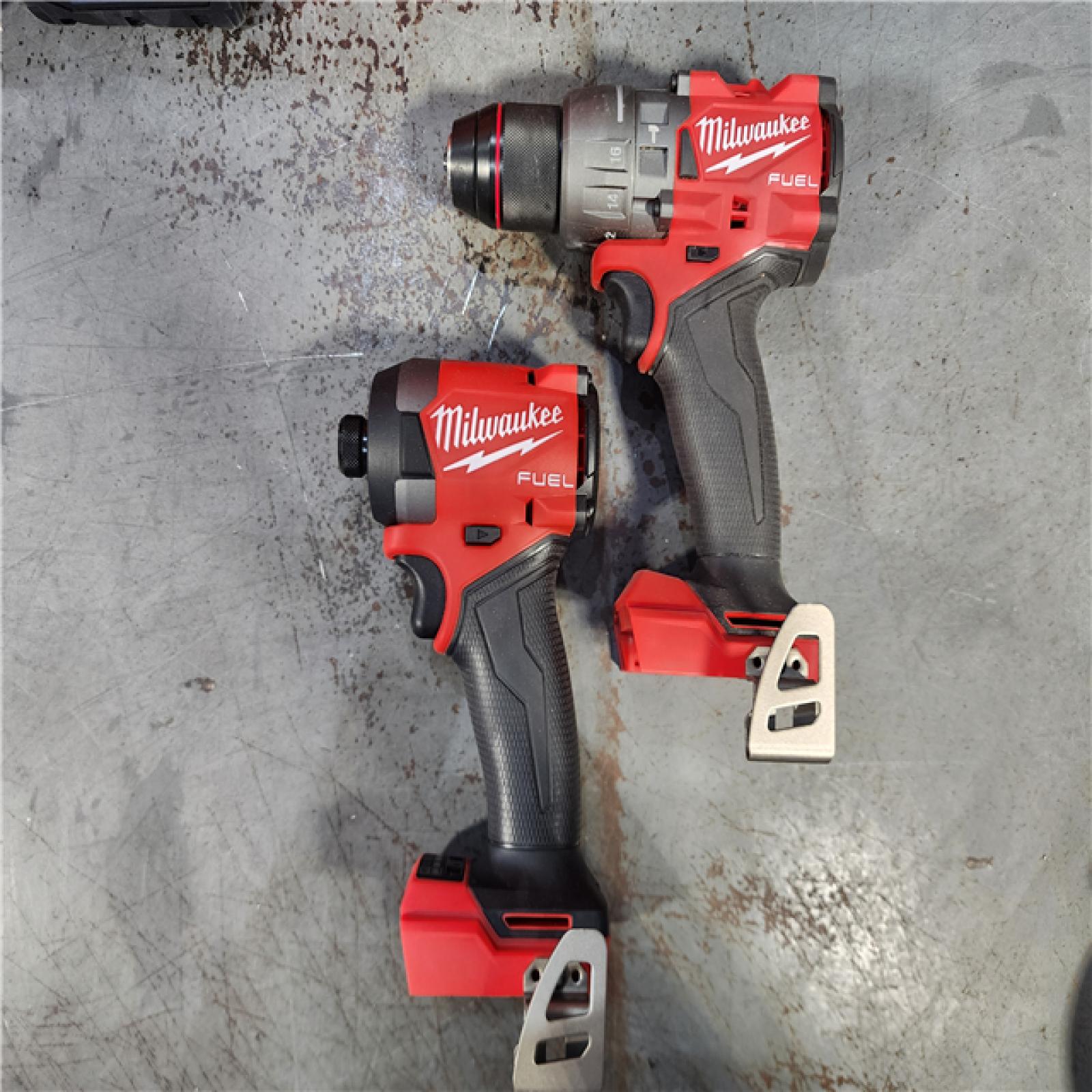 HOUSTON LOCATION - AS-IS M18 FUEL 18V Lithium-Ion Brushless Cordless Hammer Drill and Impact Driver Combo Kit (2-Tool) with 2 Batteries