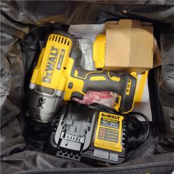 AS-IS DEWALT 20V MAX* XR 1/2  High Torque Impact Wrench with Hog Ring Anvil