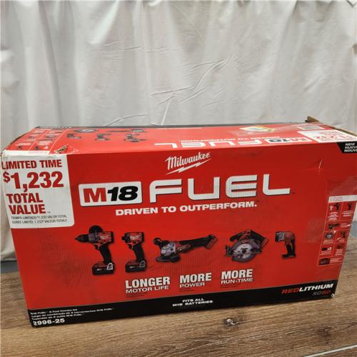 AS-IS Milwaukee  M18 FUEL 5-TOOL COMBO KIT