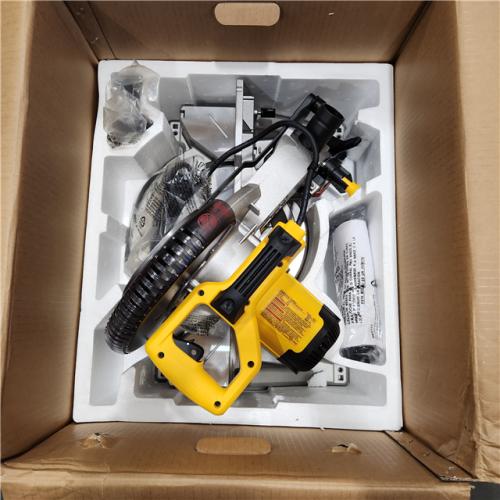 AS-IS  DEWALT 15 Amp Corded 10 in. Compound Single Bevel Miter Saw