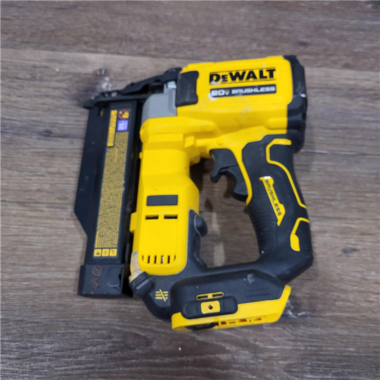 AS-IS DeWalt 20V MAX 23 Ga. Cordless Compact Pin Nailer Tool Only 20 V