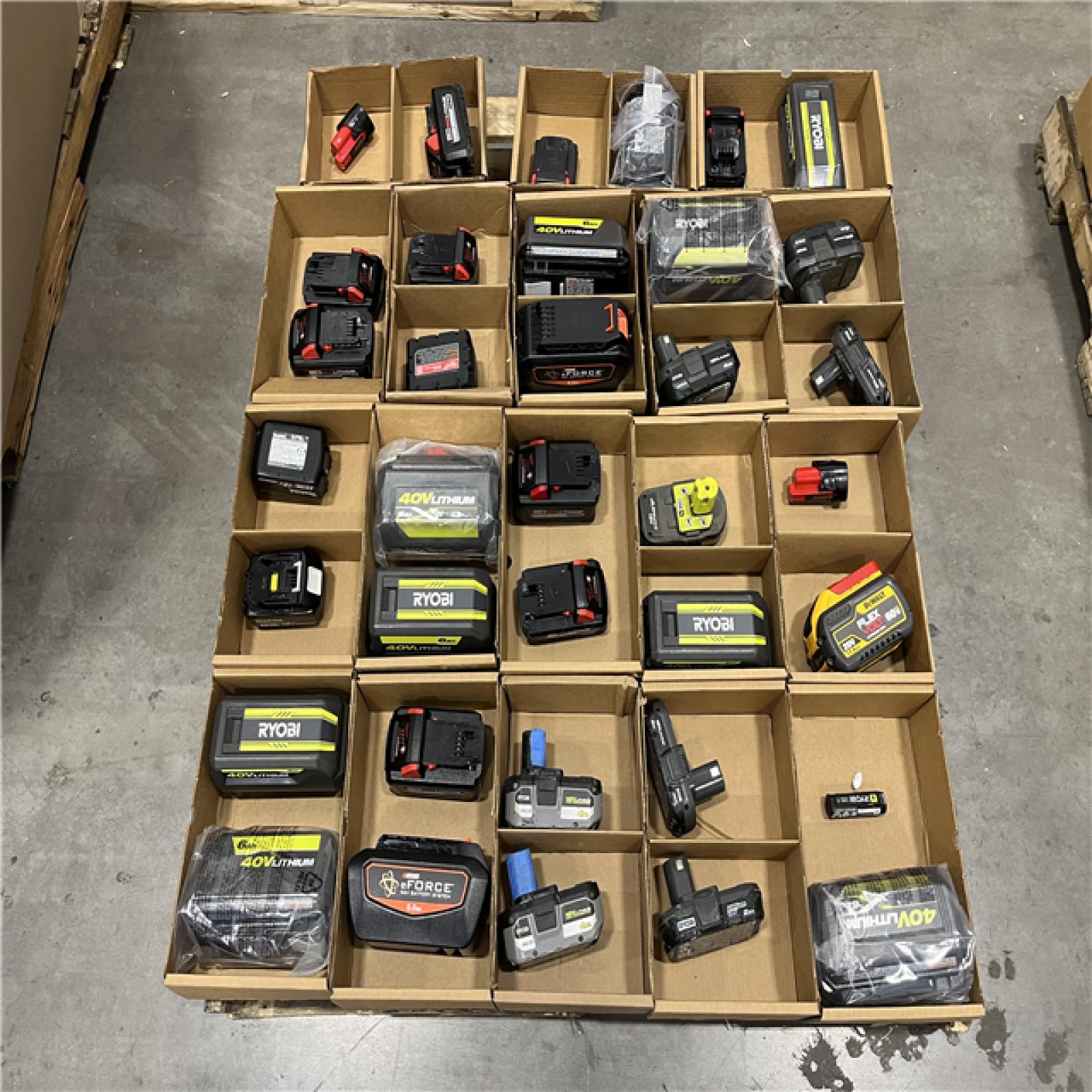 DALLAS LOCATION - AS-IS BATTERY PALLET