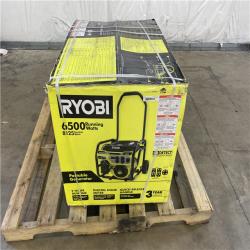 Houston Location - AS-IS Ryobi Gas Powered Generator 6,500 Running Watts 8,125 Starting Watts