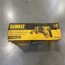 NEW! -DEWALT 20V MAX XR Cordless Brushless Compact Reciprocating Saw (Tool Only)