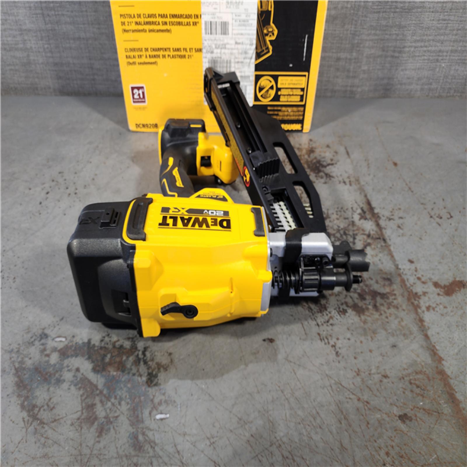 HOUSTON LOCATION - AS-IS DEWALT 20-Volt 21Â° Cordless Framing Nailer (Tool-Only)