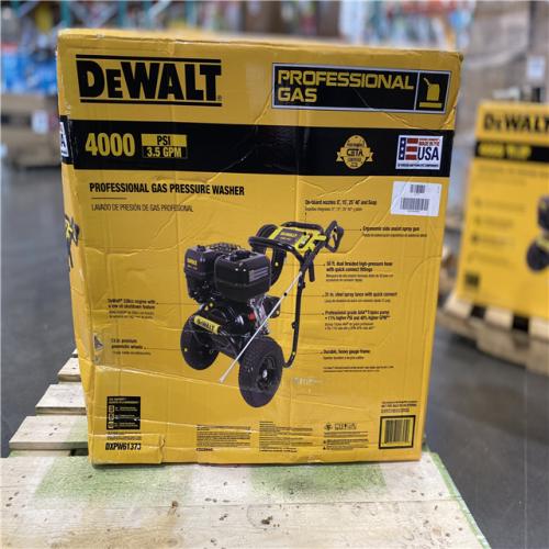 DEWALT 4000 PSI 3.5 GPM Cold Water Gas Pressure Washer with DeWalt 338cc Engine