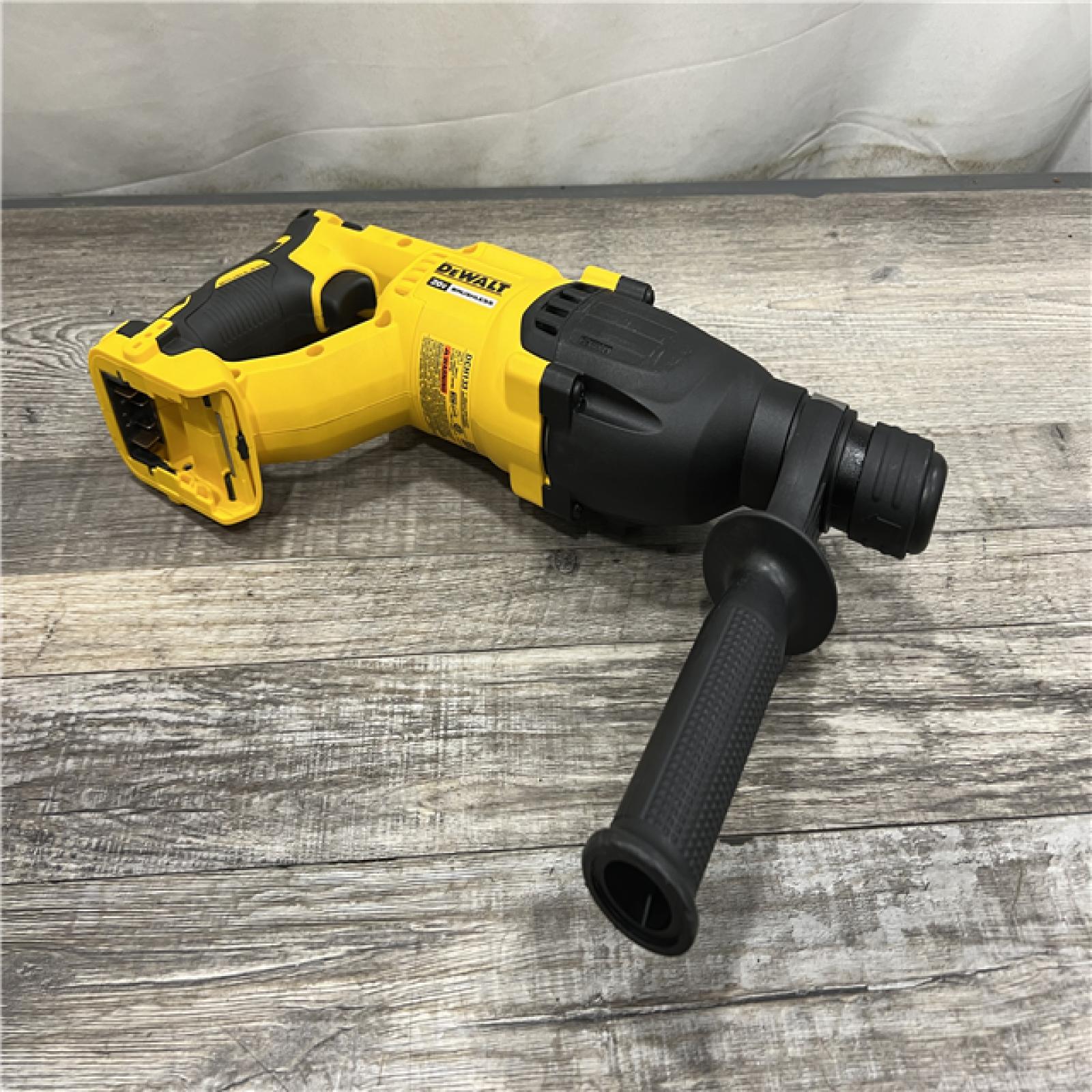 AS-IS DEWALT 20V MAX Cordless Brushless 1 in. SDS Plus D-Handle Concrete and Masonry Rotary Hammer (Tool Only)