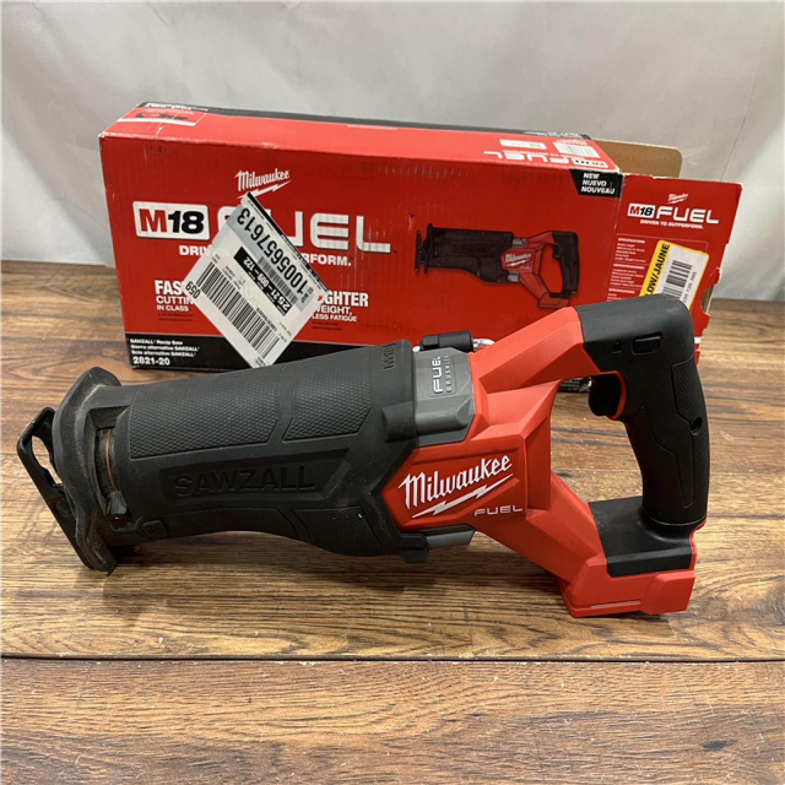 AS IS Milwaukee M18 Fuel Sawzall Brushless Cordless Reciprocating Saw - No Charger, No Battery, Bare Tool Only