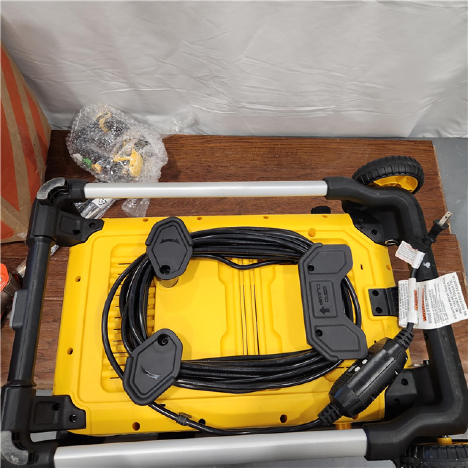 AS-IS 3000 PSI 1.1 GPM 15 Amp Cold Water Electric Pressure Washer with Internal Equipment Storage