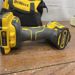 AS-ISDEWALT ATOMIC 20V MAX* Brushless Cordless Compact 1/4 in. Impact Driver Kit