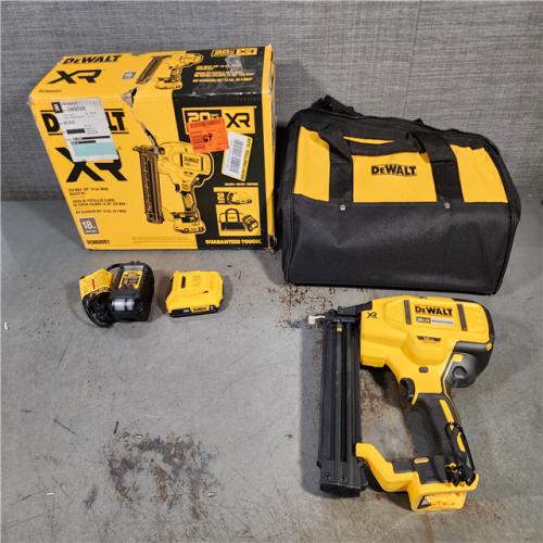 HOUSTON LOCATION - AS-IS DEWALT 20V MAX XR 18 Gauge Brad Nailer Kit