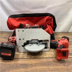 AS IS Milwaukee M18 18-Volt Lithium-Ion Brushless Cordless Combo Kit (4-Tool) with 2-Batteries, 1-Charger and Tool Bag