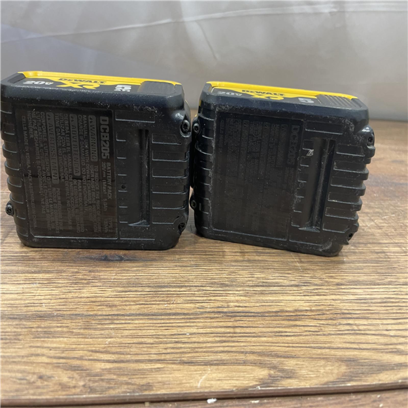 AS-IS Dewalt Premium Lithium-Ion 5.0Ah Battery (2-Pack)