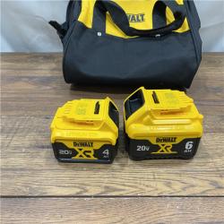 AS IS Dewalt-DCB246CK 20V MAX* Lithium Ion Starter Kit