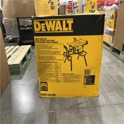 AS-IS DEWALT 10 in. 15 Amp 120V Site-Pro Compact Jobsite Table Saw