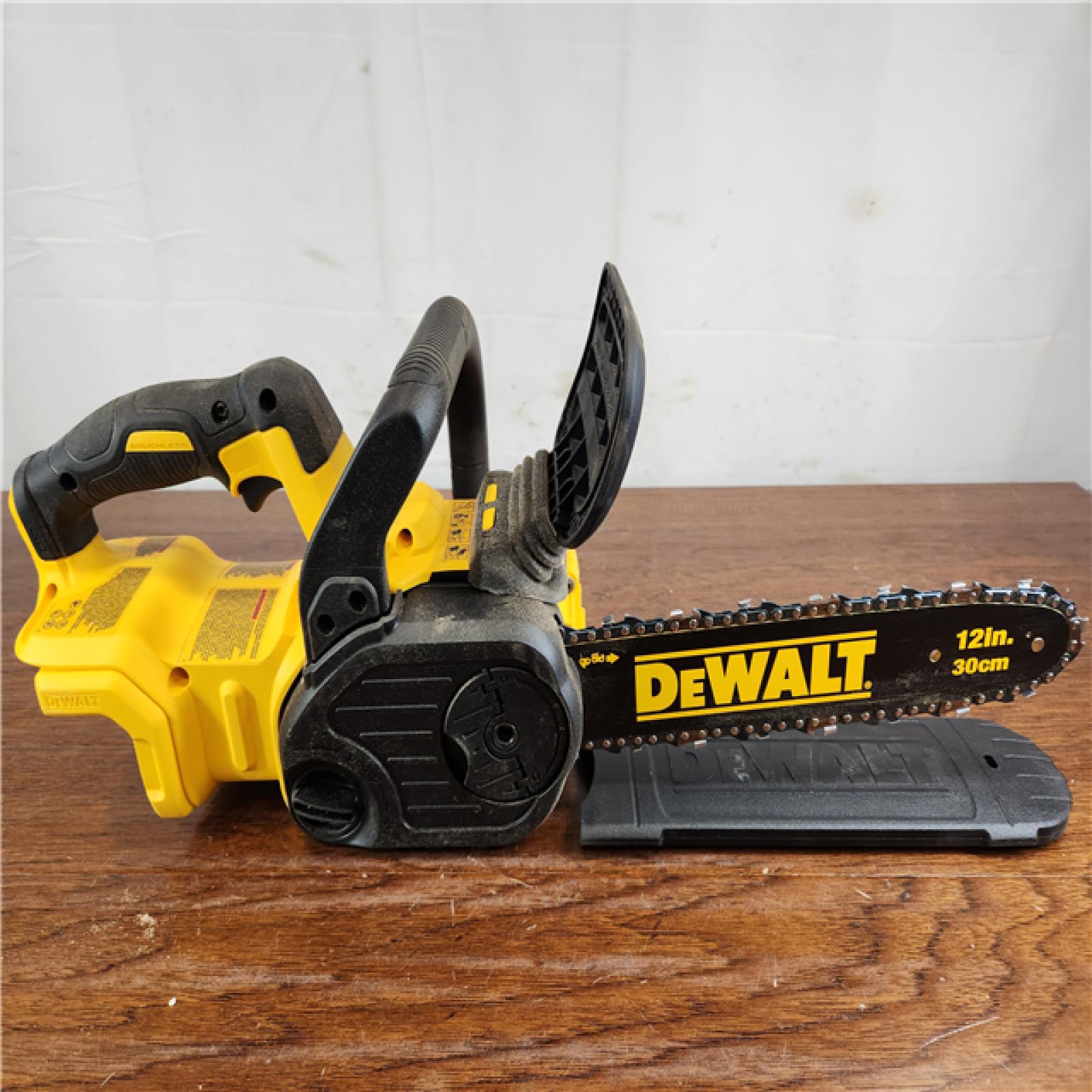 As-is Dewalt 20v Max Brushless Cordless Compact 12 Chainsaw (tool Only)