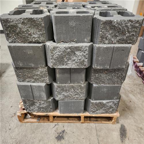 Phoenix Location Pavestone Legacy Stone Deco 6 in. x 16 in. x 10 in. Charcoal Concrete Retaining Wall Block (45-Pieces/30.2 sq. ft./Pallet