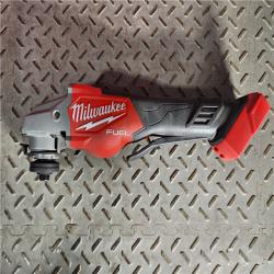 HOUSTON LOCATION - AS-IS Milwaukee M18 FUEL 4-1/2-6 Braking Grinder, Paddle Switch (TOOL ONLY)