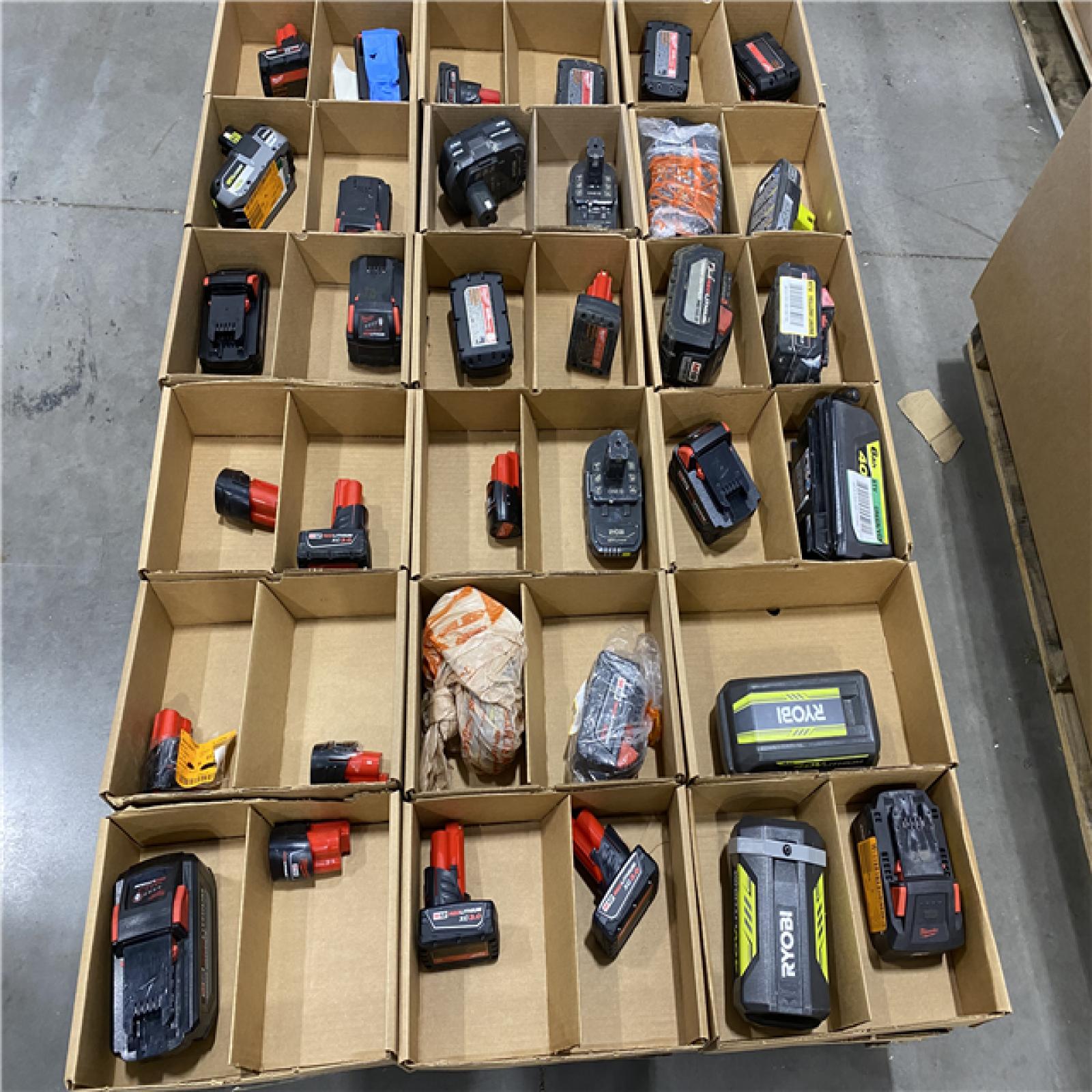 DALLAS LOCATION - AS-IS BATTERY PALLET