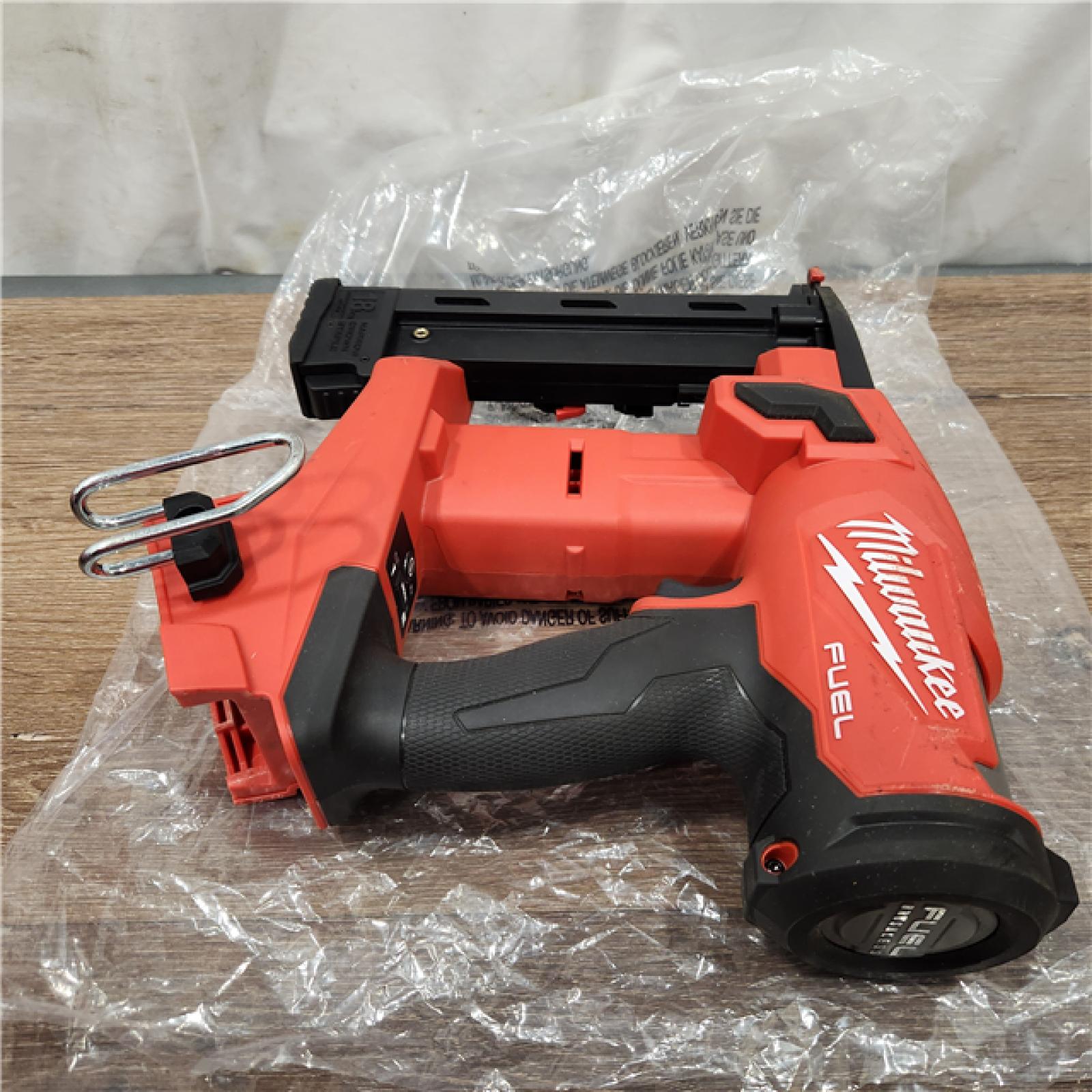 AS-IS M18 FUEL 18-Volt Lithium-Ion Brushless Cordless 18-Gauge 1/4 in. Narrow Crown Stapler (Tool-Only)