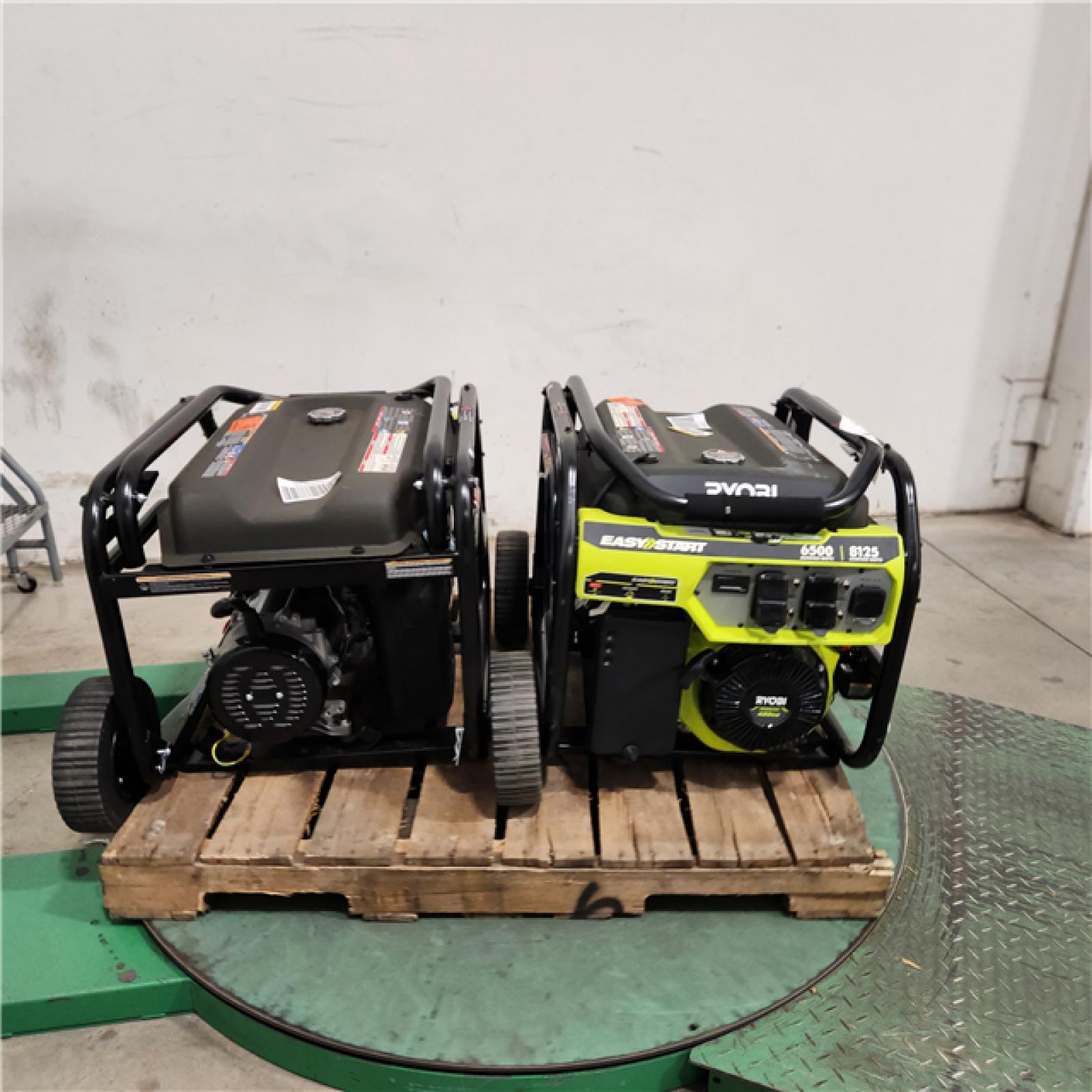 Dallas Location - As-Is RYOBI 6,500-Watt Gasoline Portable Generator (Lot Of 2)