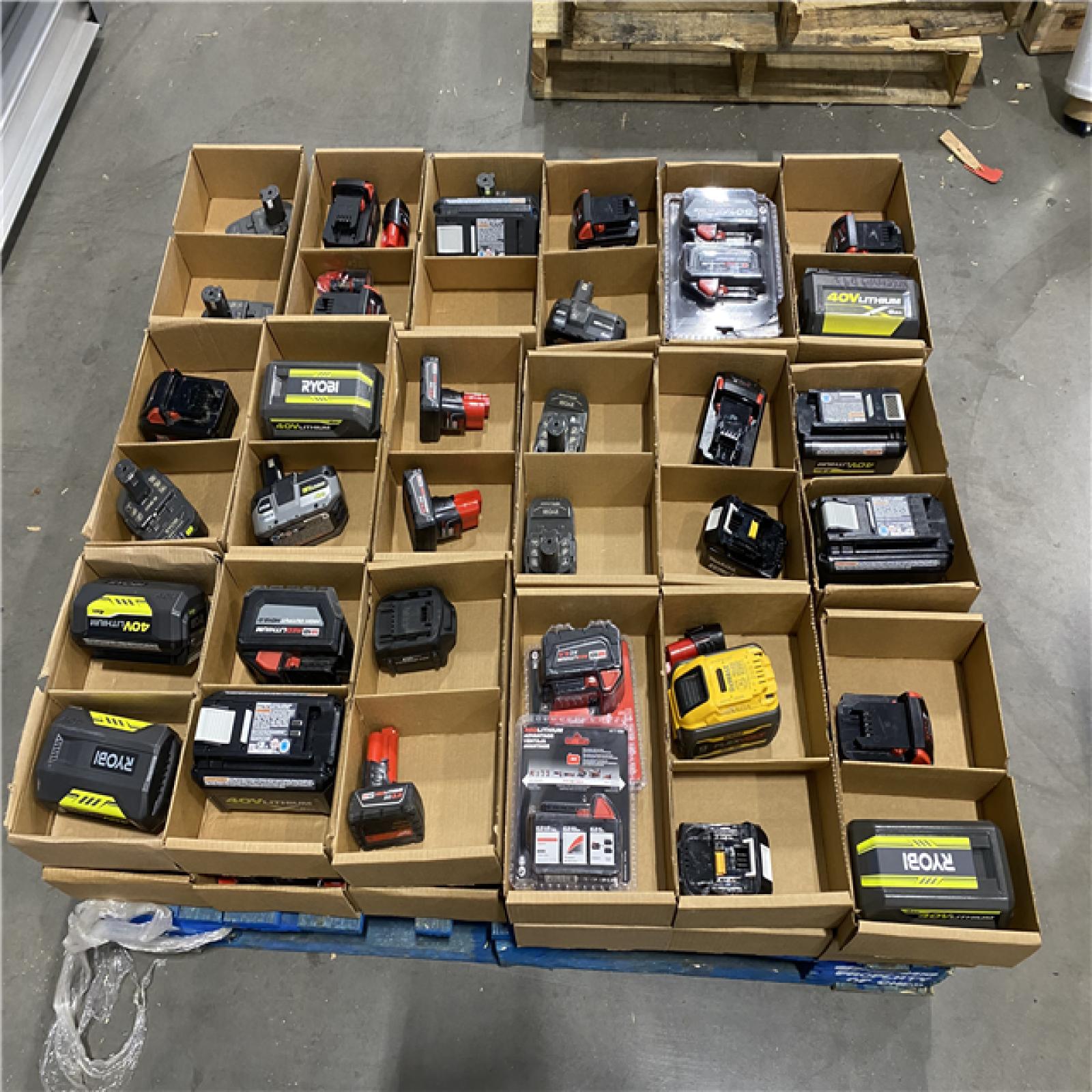 DALLAS LOCATION - AS-IS BATTERY PALLET