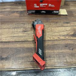 AS-IS Milwaukee 2880-20 M18 FUEL 18-Volt Lithium-Ion Brushless Cordless 4-1/2 in./5 in. Grinder W/Paddle Switch (Tool-Only)