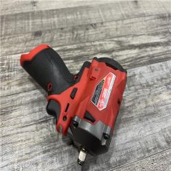 AS-IS MILWAUKEE M12 FUEL 12V Lithium-Ion Brushless Cordless Stubby 3/8 in. Impact Wrench (Tool-Only)