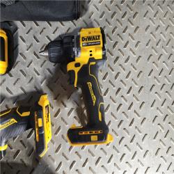 HOUSTON LOCATION - AS-IS (APPEARS LIKE NEW) DEWALT 3 TOOL COMBO KIT (2) BATTERY & CHARGER