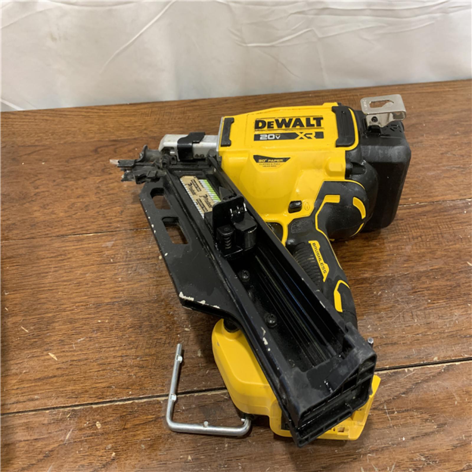 AS-ISDEWALT 20-Volt 30Â° Cordless Framing Nailer (Tool-Only)