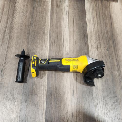 AS IS DeWalt DCG405B 20V Max XR 4.5-Inch Slide Switch Small Angle Grinder (Tool Only)